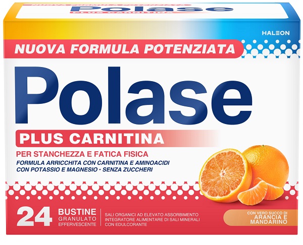 POLASE PLUS CARNITINA 24 BUSTINE GRANULATO EFFERVESCENTE DA 6,8 G - Gruppofarmastore.it