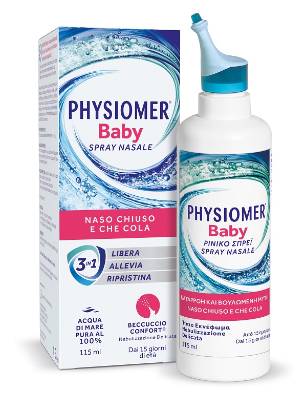 SPRAY NASALE PHYSIOMER BABY 115 ML - Gruppofarmastore.it