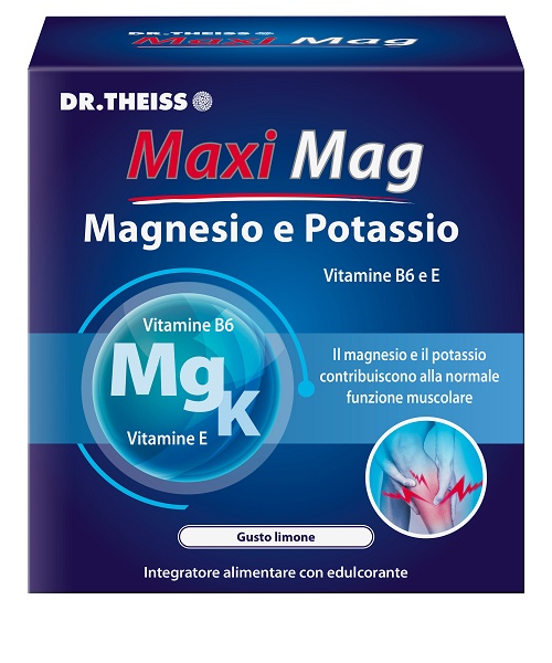 DR THEISS MAXI MAG MAGNESIO E POTASSIO 20 BUSTINE - Gruppofarmastore.it