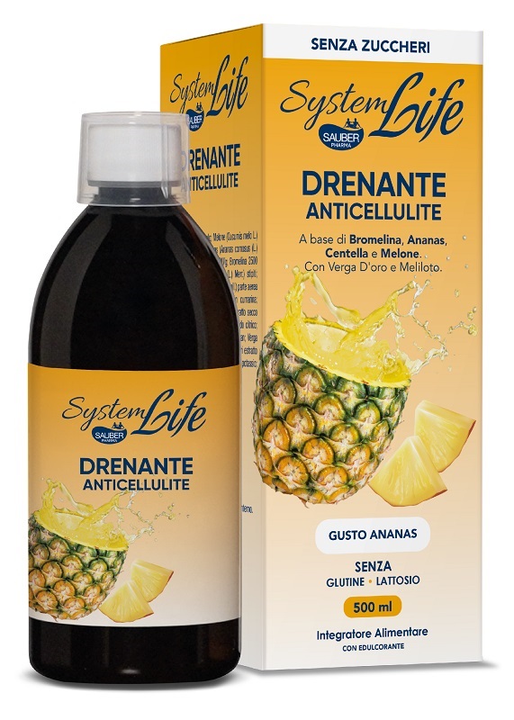 SAUBER DRENANTE ANTICELLULITE 500 ML - Gruppofarmastore.it