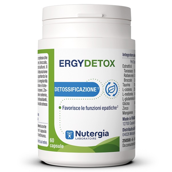 ERGYDETOX 60 CAPSULE - Gruppofarmastore.it