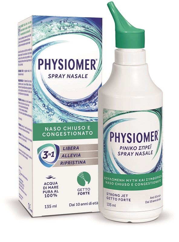SPRAY NASALE PHYSIOMER GETTO FORTE 135 ML - Gruppofarmastore.it