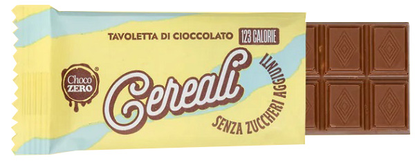CHOCO ZERO TAVOLETTA CEREALI 95 G - Gruppofarmastore.it