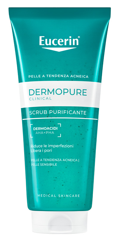 EUCERIN DERMOPURE CLINICAL SCRUB 100 ML - Gruppofarmastore.it