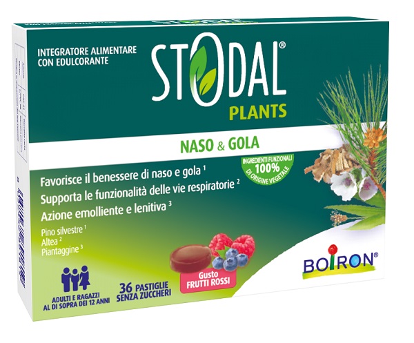 STODAL PLANTS FRUTTI ROSSI 36 PASTIGLIE SENZA GLUTINE NATURALMENTE PRIVO DI LATTOSIO - Gruppofarmastore.it