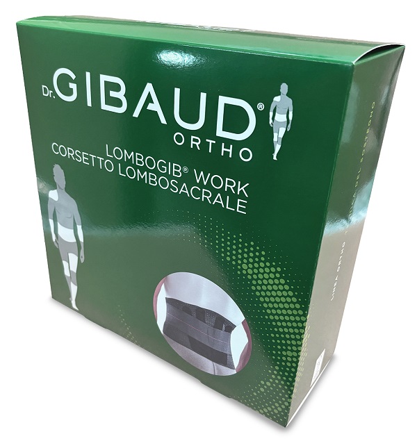 GIBAUD ORTHO CORSETTO LOMBOSACRALE LOMBOGIB WORK H21 TAGLIA 04 - Gruppofarmastore.it