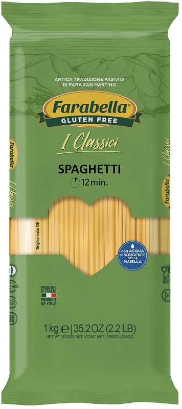 FARABELLA SPAGHETTI PASTA DIETETICA SENZA GLUTINE 500 G - Gruppofarmastore.it