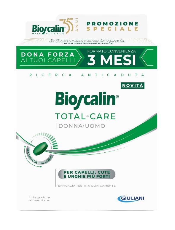 BIOSCALIN TOTAL CARE 90 COMPRESSE PROMO - Gruppofarmastore.it