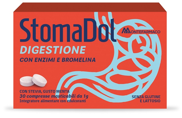 STOMADOL DIGESTIONE 30 COMPRESSE MASTICABILI - Gruppofarmastore.it
