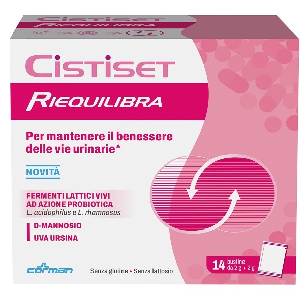 CISTISET RIEQUILIBRA 14 BUSTINE SENZA GLUTINE SENZA LATTOSIO - Gruppofarmastore.it