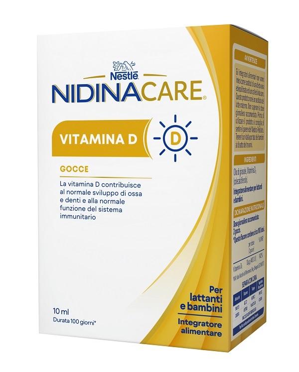 NIDINACARE VITAMINA D 10 ML - Gruppofarmastore.it