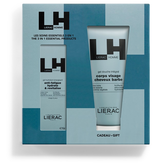 LIERAC COFFRET LIERAC HOMME GEL IDRATANTE 50 ML + GEL DOCCIA 200 ML - Gruppofarmastore.it