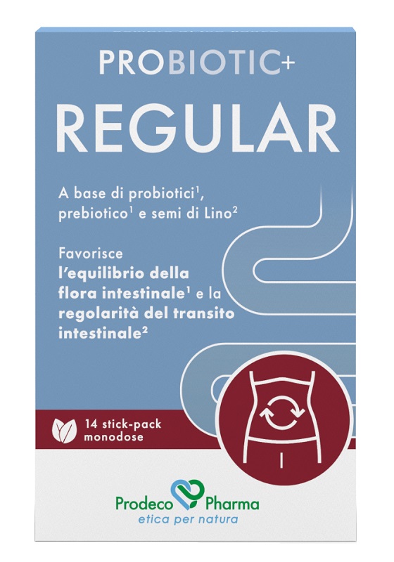PROBIOTIC+ REGULAR 14 STICKPACK - Gruppofarmastore.it