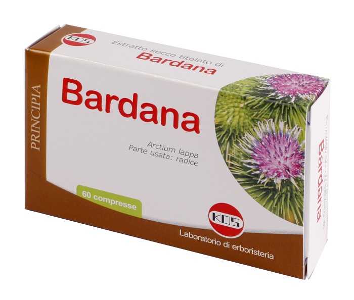 BARDANA ESTRATTO SECCO TITOLATO AL 20% DI INULINA 60 COMPRESSE - Gruppofarmastore.it