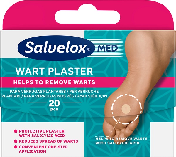 CEROTTO VESCICHE PLANTARI SALVELOX MED WART PLASTER 20 PEZZI - Gruppofarmastore.it