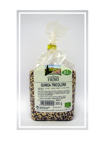 CERRETO BIO QUINOA TRICOLORE SENZA GLUTINE 300 G - Gruppofarmastore.it