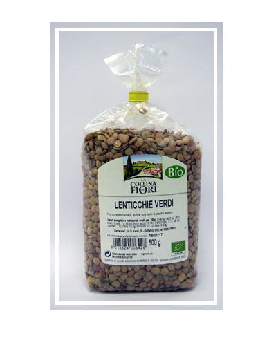 CERRETO BIO LENTICCHIE VERDI LAIRD SENZA GLUTINE 500 G - Gruppofarmastore.it
