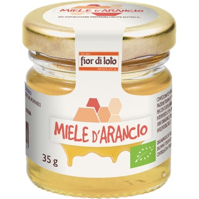 FIOR DI LOTO MINI MIELE DI ARANCIO BIO 35 G - Gruppofarmastore.it