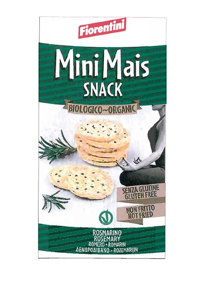 BIO MINI GALLETTE DI MAIS AL ROSMARINO 50 G - Gruppofarmastore.it