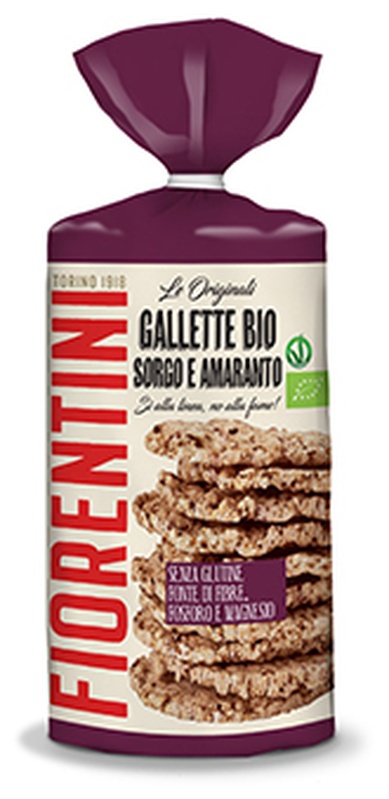 GALLETTE BIO SORGO E AMARANTO 120 G - Gruppofarmastore.it