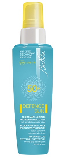 DEFENCE SUN 50+ FLUDIO ANTI LUCIDITA' PROTEZIONE MOLTO ALTA 50 ML - Gruppofarmastore.it