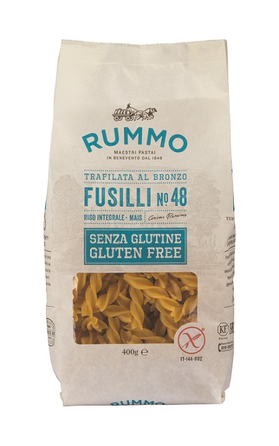 RUMMO FUSILLI N48 DI RISO INTEGRALE E MAIS 400 G - Gruppofarmastore.it