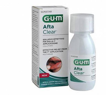 GUM AFTACLEAR RINSE 120 ML COLLUTORIO - Gruppofarmastore.it