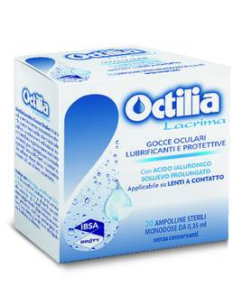 OCTILIA LACRIMA SOLLIEVO PROLUNGATO 20 FLACONCINI MONODOSE 0,35 ML - Gruppofarmastore.it