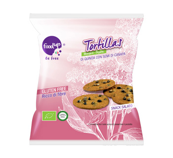 TORTILLAS DI QUINOA CON SEMI DI CANAPA 35 G - Gruppofarmastore.it