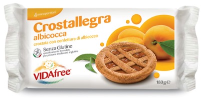 VIDAFREE CROSTALLEGRA ALBICOCCHE 180 G - Gruppofarmastore.it