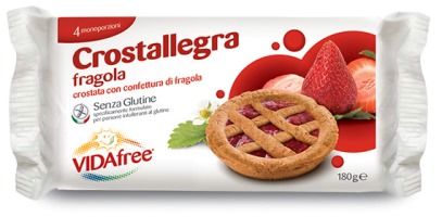 VIDAFREE CROSTALLEGRA FRAGOLA 180 G - Gruppofarmastore.it