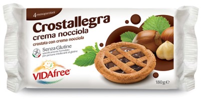 VIDAFREE CROSTALLEGRA NOCCIOLA 180 G - Gruppofarmastore.it
