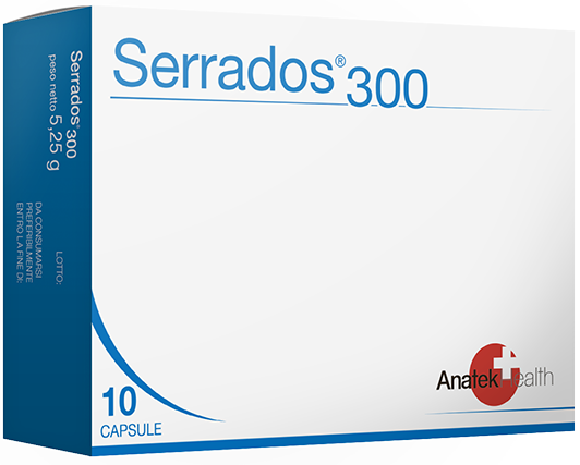 SERRADOS 300 10 CAPSULE - Gruppofarmastore.it