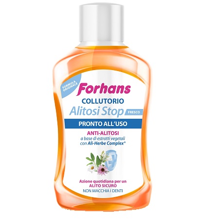 FORHANS ALITOSI STOP COLLUTORIO 500 ML - Gruppofarmastore.it