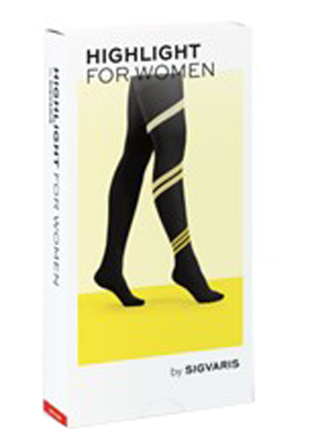 SIGVARIS HIGHLIGHT WOMEN COLLANT NORMALE PUNTA CHIUSA BLACK M - Gruppofarmastore.it