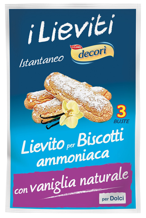 IPAFOOD LIEVITO PER BISCOTTI AMMONIACA SENZA GLUTINE 3 X 8 G - Gruppofarmastore.it