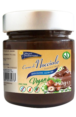 PIACERI MEDITERRANEI CREMA NOCCIOLA 250 G - Gruppofarmastore.it