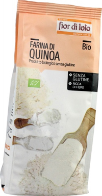 FARINA QUINOA SENZA GLUTINE BIO 375 G - Gruppofarmastore.it
