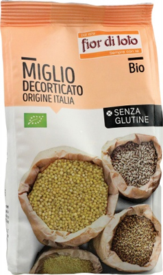 MIGLIO DECORTICATO ITALIA SENZA GLUTINE BIO 400 G - Gruppofarmastore.it