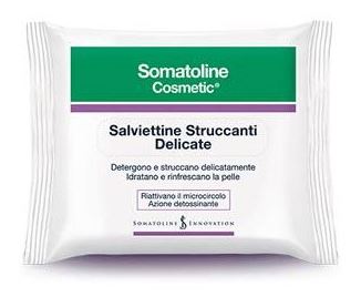 SOMATOLINE COSMETIC SALVIETTINE STRUCCANTI 20 PEZZI - Gruppofarmastore.it