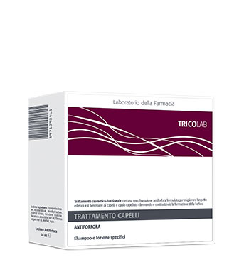 LABORATORIO DELLA FARMACIA TRICOLAB TRATTAMENTO ANTIFORFORA LOZIONE 30 ML + SHAMPOO 100 ML - Gruppofarmastore.it