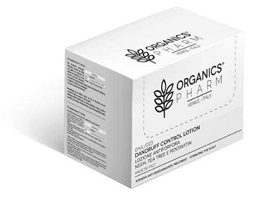 ORGANICS PHARM DANDRUFF CONTROL LOTION NEEM OIL-TEA TREE-PENTAVIN 12 FIALE DA 6 ML - Gruppofarmastore.it