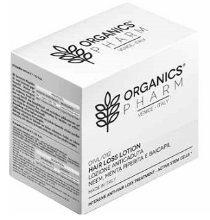 ORGANICS PHARM HAIR LOSS LOTION NEEM OIL-PEPPERMINT-BAICAPIL 12 FIALE DA 6 ML - Gruppofarmastore.it