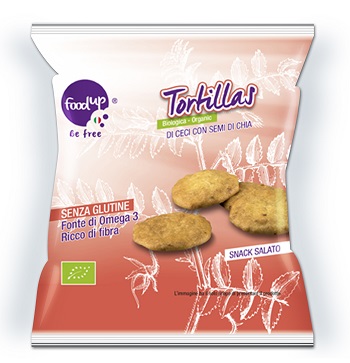 TORTILLAS DI CECI CON SEMI DI CHIA 35 G - Gruppofarmastore.it