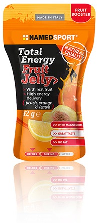 TOTAL ENERGY FRUIT JELLY PEACH ORANGE & LEMON 42 G - Gruppofarmastore.it