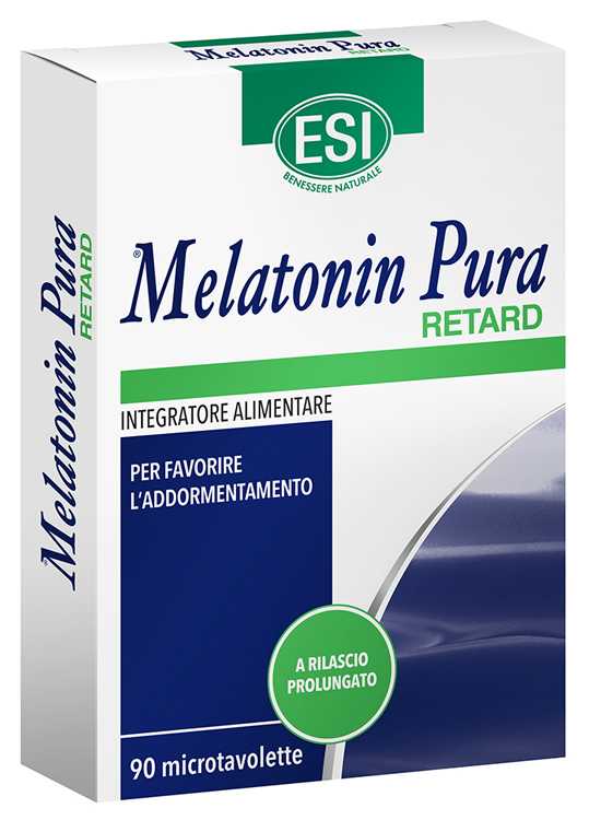 ESI MELATONIN PURA RETARD 90 MICROTAVOLETTE - Gruppofarmastore.it