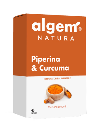 PIPERINA & CURCUMA 45 CAPSULE - Gruppofarmastore.it