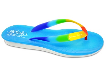 INFRADITO CALZATURA GELATO PEACE CON PLANTARE GEL LIGHT BLU 35/36 1 PAIO - Gruppofarmastore.it
