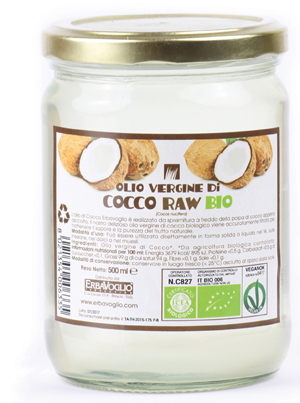OLIO DI COCCO BIO 500 ML - Gruppofarmastore.it