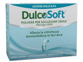 DULCOSOFT POLVERE PER SOLUZIONE ORALE 20 BUSTINE - Gruppofarmastore.it